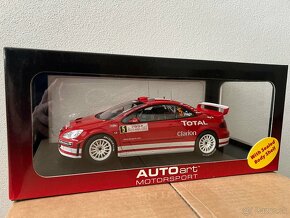 1:18 Autoart, WRC Citroen, Peugeot - 6