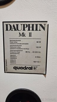 Quadral Dauphin Mk2. regalove repra - 6