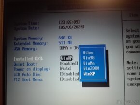 Acer TM. Windows XP SP3. LPT port/konektor. Floppy disk 3,5“ - 6