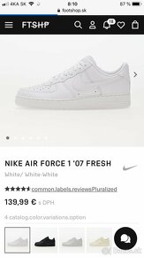 Tenisky Nike Air force 1 č.38 - 6