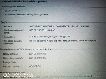 Len 120€ Hp Pavilion 15-8Gb ram ddr4,256gb m2 sata ssd - 6