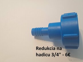 IBC kovový ventil na 1000L nadrž 3/4" - 6