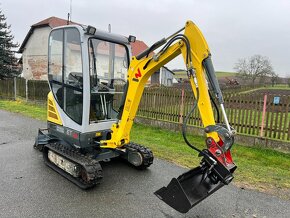 Minibagr Wacker Neuson ET16 hyd.podvozek+svahovka,2500mth - 6