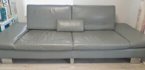 Dvojdielny kožený gaučový set kožená sedacia suprava - 6