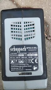 Scheppach CS 350-40Li - AKU reťazová píla 40 V - 6