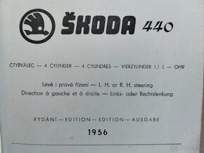 Seznam ND na Škoda 440 SPARTAK. Zachovalý, čistý. - 6