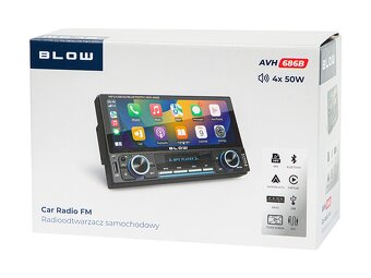 Autorádio na USB, SD, BT, RDS BLOW AVH-686B 2DIN - 6