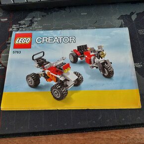LEGO Creator Mix 31022 Turbo štvorkolka, 5763 Bugina do dún - 6