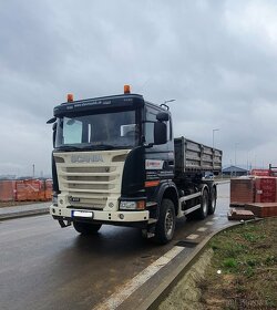 Predám SCANIA G410, 6x6, hakovy nosic kontajnerov - 6