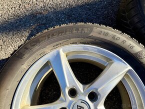 KOMPLET ZIMNÁ SADA VW SKODA 5x112 R16 + pneu 215/60 R16 - 6