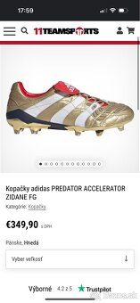 Kopačky adidas PREDATOR ACCELERATOR ZIDANE FG - 6