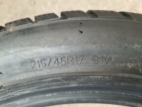 215/45r17 zimné 4 ks HANKOOK - nepoužité, nejazdené - 6