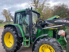 John deere 6310 , stoll celny nakladac - 6