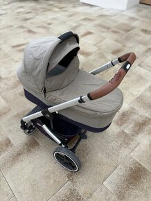 Cybex Balios S LUX Almond Beige vanička+športová časť - 6