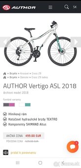 Bicykel AUTHOR Vertigo ASL 2018 - 6