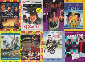 DVD hudobné, prírodovedecké, historické, vojnové, komédie... - 6