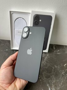 Predám vymenim Iphone 16 Plus Black 128GB - 6