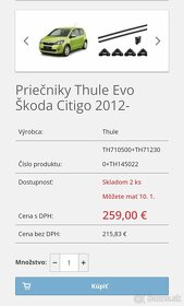 stresny nosic  thule Citigo Up Mii - 6