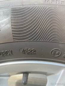 Predám originál disky Volkswagen 5x112 r16 + gumy 205/60 r16 - 6