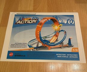 Hot Wheels - Massive loop Mayhem - dráha - 6