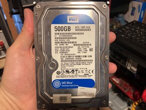 5ks HDD 1TB 500GB 160GB - 6