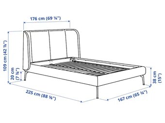 postel 160 x 200 IKEA TUFJORD - 6