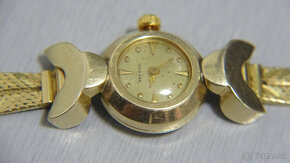 Zlaté dámske hodinky Geneva - 6