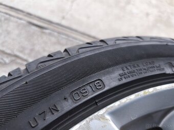 Alu disky 5x114,3 r19 na Mazda 6 letné pneumatiky 225/45 r19 - 6