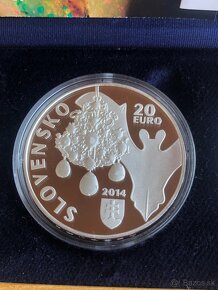 Euro sada 20€ Dubnicke Opálové bane 2014 Proof - 6