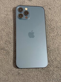 Predám Apple iPhone 12 PRO 256GB Blue Rám telefónu ako novy - 6