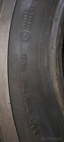 Predám 4ks letné 225/75r16C Matador 2ks nové 2ks 6mm - 6