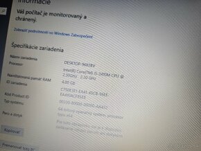 Hp probook 6460b s novym ssd diskom vdaka comu je velmi rych - 6