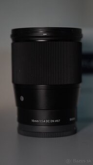 SIGMA 16mm f/1,4 SONY E aps-c - 6