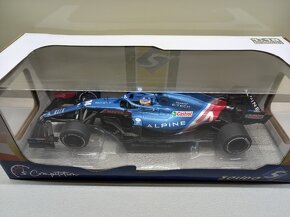 3X F1 BWT ALPINE RENAULT FERNANDO ALONSO SOLIDO 1:18 - 6