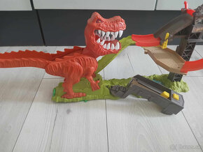 Hot Wheels autodráha - Dinosaurus, T-Rex - 6