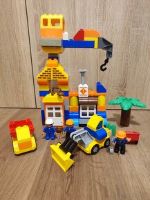 Lego Duplo mix + stavbarska stanica 180ks - 6