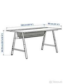 Ikea Utespelare hráčsky stôl 160x80 cm - 6