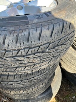 255/65 R17 110T letné  pneumatiky Continental disky Nissan - 6