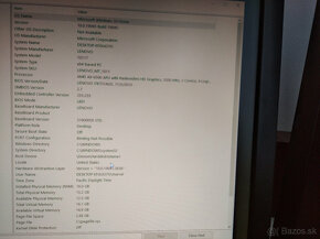 Zostava Desktop PC Lenovo AMD A8 + 2x ASUS 17" monitor - 6