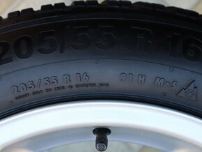 16" Alu kola = 5x112 = ŠKODA – ZÁNOVNÍ ZIMNÍ 205/55R16 - 6