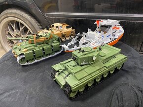 Lego hracky tank/lod/Vojenský tank - 6