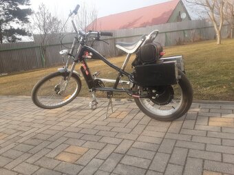 Elektrobicykel chopper s 1000W motorom - 6