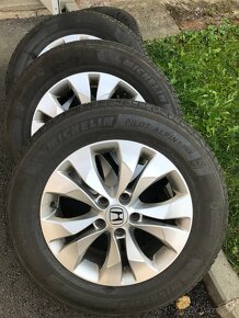 Honda CR-V; Zimne pneumatiky Michelin PILOT ALPIN 5 - 6