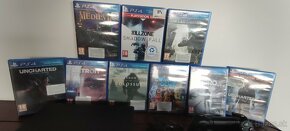 Predám PS4 Slim 500Gb 2+ovládače +nabíjacia stanica +9 hier - 6