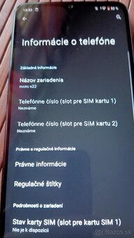 Predám smartfón Motorola moto e22 - 6