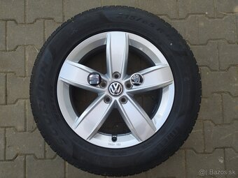 Orig. sada VW, Škoda, Seat 5x112 R17 + pneu 215/65 R17 - 6