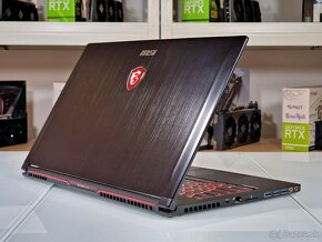 Herný notebook MSI STEALTH | GTX 1060 6GB | 16GB RAM | 2TB - 6