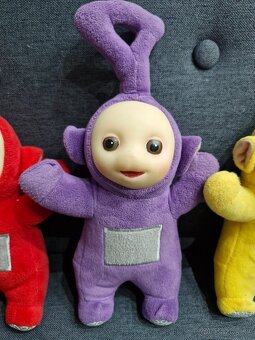 PAT a MAT 40 cm a Teletubbies plysove postavicky - 6