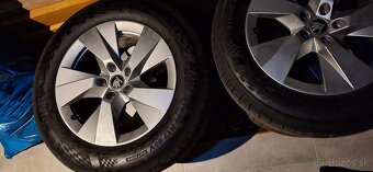 Nove disky Škoda Paget 7jx17 + nové pneu Kumho 215/65 r17 - 6