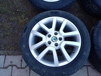 Predám 17"5x112 ET 45 Škoda Octavia, Scout,Karoq elektrony - 6